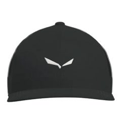 Czapka baseballowa z siatki z logo Salewa Eagle. Czarne czapki damskie Salewa, bez wzorów, z bawełny. Za 134.99 zł.