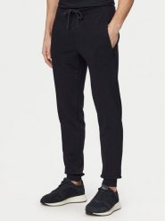 Bugatti Spodnie dresowe 8250-15070E Granatowy Regular Fit. Niebieskie szorty męskie Bugatti, bez wzorów, z bawełny. Za 509.99 zł.