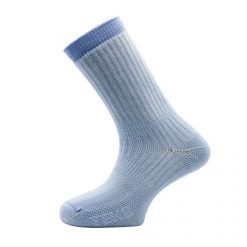 Skarpety sportowe z wełny Merino Teko ecoHIKE Medium Full Cushion 3.0. Niebieskie skarpetki damskie TEKO, bez wzorów, z wełny. Za 79.00 zł.