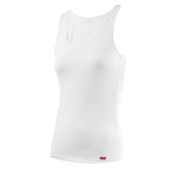 Damski tank top Löffler Transtex Light. Białe topy damskie LOFFLER, l, bez wzorów, sportowe, bez kołnierzyka, bez ramiączek. Za 259.50 zł.