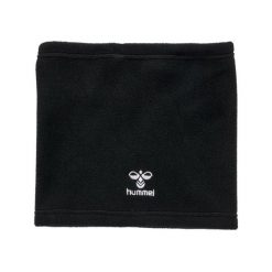 Komin na szyję polarowy ze ściągaczem Hummel Fleece Neck Tube uniwersalny. Czarne szaliki męskie Hummel, bez wzorów, z polaru. Za 45.00 zł.