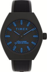 Zegarek Timex Zegarek męski Timex TW2W42300 czarny. Czarne zegarki męskie Timex, bez wzorów. Za 439.00 zł.