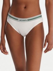 Lacoste Figi klasyczne 8F1333 Biały. Białe majtki damskie Lacoste, z bawełny. Za 129.99 zł.