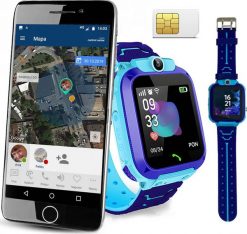Smartwatch Calmean Child Watch Easy Niebieski. Niebieskie zegarki smartwatch CALMEAN, bez wzorów. Za 119.00 zł.