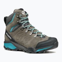 Buty trekkingowe damskie SCARPA ZG Trek GTX. Szare obuwie trekkingowe damskie Scarpa, bez zapięcia. Za 799.99 zł.