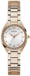 Zegarek Guess Zegarek damski Guess GW0767L3 CYRKONIE różowe złoto. Czerwone zegarki damskie Guess, złote. Za 639.00 zł.