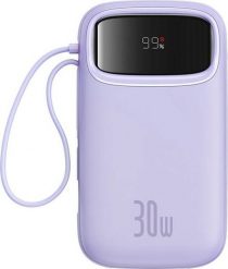 Powerbank Baseus Powerbank QPow 2 20000mAh 30W 2xUSB-C (fioletowy). Fioletowe powerbanki Baseus. Za 149.00 zł.