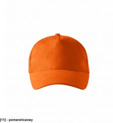 MALFINI - ADLER - Czapka unisex, 340 g/m, 100 % bawełna - nastawialna pomarańczowy. Brązowe czapki damskie MALFINI, bez wzorów, z bawełny. Za 11.63 zł.