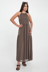 Sukienka z żorżety PESERICO. Sukienki damskie Peserico, bez wzorów, bez kołnierzyka, bez ramiączek. Za 2,269.00 zł.