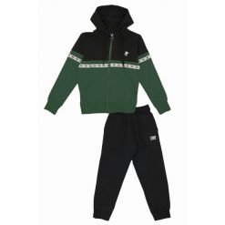 Bluza wygodna z kaptur na co dzień na siłownię. Czarne bluzy damskie LEONE 1947 APPAREL, xs, bez wzorów, z bawełny, sportowe, bez ramiączek, bez kaptura. W wyprzedaży za 136.83 zł.