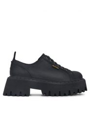 G-Star Raw Półbuty WI34-MANYA-01 Czarny. Czarne półbuty damskie G-Star, bez wzorów, z nubiku, retro, bez obcasa, na płaskiej podeszwie, bez zapięcia. Za 223.99 zł.