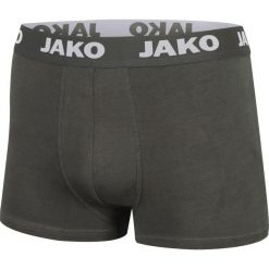 Bokserki Jako Basic -2-pack. Szare bokserki męskie Jako, bez wzorów, z bawełny. Za 132.50 zł.