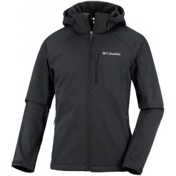 COLUMBIA kurtka męska Cascade Ridge II Softshell Black XL. Czarne kurtki sportowe męskie Columbia, m, bez wzorów, z softshellu, bez kaptura. W wyprzedaży za 289.00 zł.