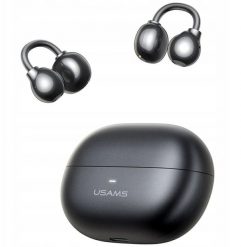 Słuchawki Bluetooth USAMS Echo R02 Clip-on bezprzewodowe szary. Szare słuchawki bezprzewodowe Usams. Za 56.76 zł.