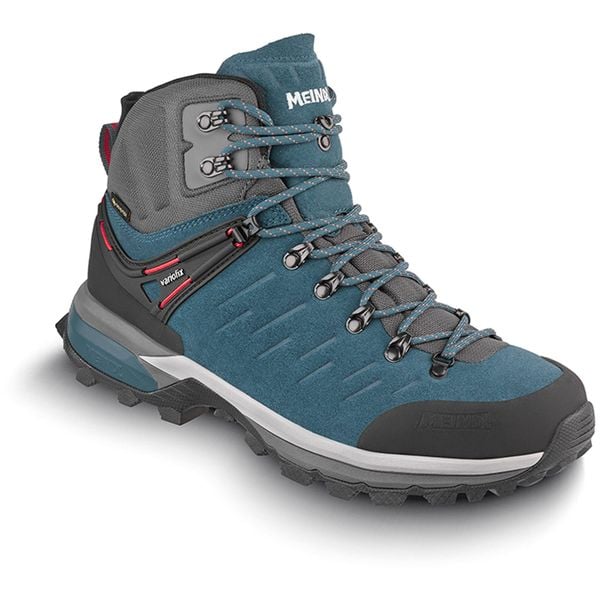 Buty trekkingowe męskie MEINDL Milford GTX z membraną Gore-tex. Niebieskie buty zimowe męskie MEINDL, z gore-texu, bez zapięcia. Za 999.00 zł.