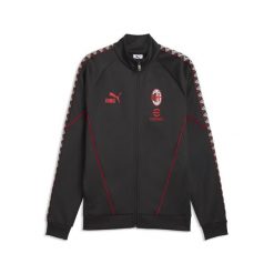 Męska kurtka AC Milan KING Anthem PUMA. Czerwone kurtki męskie Puma, m, bez wzorów, z materiału, klasyczne, bez kaptura. Za 399.00 zł.