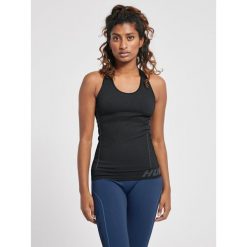 Damski tank top Hummel TE Christel. Zielone koszulki sportowe damskie Hummel, s, bez wzorów, z dzianiny, bez ramiączek, na fitness i siłownię. Za 152.50 zł.
