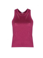 Pinko Top "Valutare" | 100326 A0KG | Kobieta | Bordowy. Czerwone topy damskie Pinko, s, bez wzorów, z elastanu, eleganckie, bez kołnierzyka, bez ramiączek. W wyprzedaży za 209.00 zł.