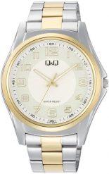 Zegarek męski QQ C41A-006P srebrny. Szare zegarki męskie Q&Q, bez wzorów, srebrne. Za 169.00 zł.