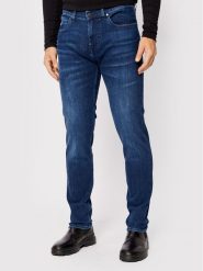 7 For All Mankind Jeansy Luxe Performance JSMXB800LI Granatowy Slim Tapered Fit. Niebieskie jeansy męskie 7 for all mankind, z bawełny. Za 989.99 zł.