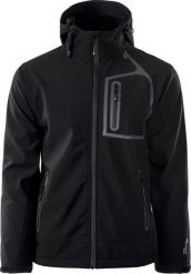 Kurtka męska Hi-Tec Prince II czarna r. XL. Czarne kurtki męskie Hi-tec, m, bez wzorów, bez kaptura. Za 227.49 zł.