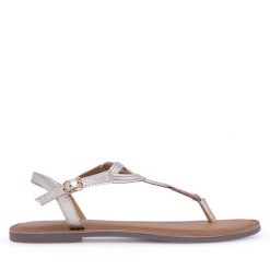 Sandały Sergio Bardi. Żółte sandały damskie Sergio Bardi, bez wzorów, bez obcasa, na płaskiej podeszwie, bez zapięcia. Za 139.99 zł.