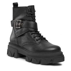 Trapery Steve Madden. Czarne trapery damskie Steve Madden, bez zapięcia. Za 799.99 zł.