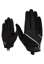 Rękawiczki rowerowe ZIENER MTB Clyo Touch Long Gel. Czarne rękawiczki męskie Ziener, na lato, bez wzorów, z elastanu. Za 143.65 zł.