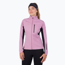 Kurtka softshell damska Rossignol Genetys. Fioletowe kurtki sportowe damskie Rossignol, na zimę, bez wzorów, z softshellu, bez ramiączek, bez kaptura, narciarskie. Za 459.99 zł.