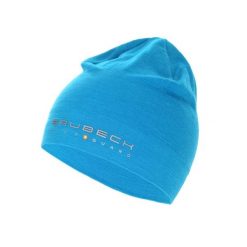 Czapka wełniana dwuwarstwowa unisex Brubeck EXTREME WOOL. Niebieskie czapki damskie Brubeck, na zimę, bez wzorów, z elastanu, sportowe. Za 63.74 zł.