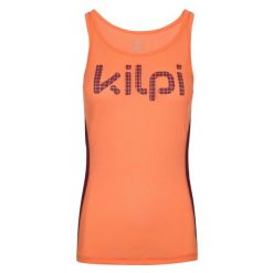 Damski top funkcjonalny Kilpi SLINKY-W. Czerwone topy damskie Kilpi, xs, bez wzorów, sportowe, bez kołnierzyka, bez ramiączek. Za 112.21 zł.