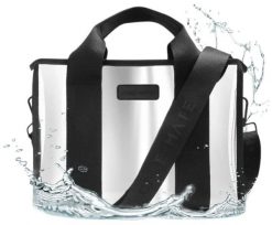 Case-Mate Mini Travel Tote Bag - Wodoodporna torba na ramię (Silver Chrome). Szare torby na ramię męskie Casemate, na ramię. Za 147.30 zł.