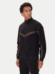 HUGO Bluza Dingmoor 50542833 Czarny Regular Fit. Czarne bluzy męskie Hugo, m, bez wzorów, z bawełny, bez ramiączek, bez kaptura. Za 589.99 zł.