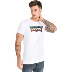 Levi's Koszulka Biały. Białe t-shirty męskie Levi's®, s, bez wzorów, z bawełny, bez kołnierzyka, bez ramiączek. Za 102.95 zł.