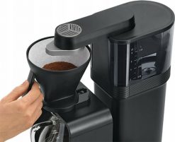 Ekspres przelewowy Melitta Epour Czarno-srebrny. Czarne ekspresy przelewowe Melitta. Za 907.05 zł.