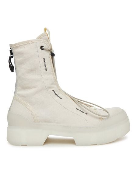 Vic Matié Trzewiki 1G3000D V14G040112 Beżowy. Brązowe botki damskie Vic Matié, bez wzorów, z materiału, bez obcasa, na płaskiej podeszwie, bez zapięcia. Za 969.99 zł.