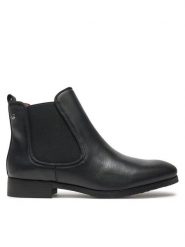 Pikolinos Sztyblety W4D-8637ST Czarny. Czarne botki damskie Pikolinos, bez wzorów, ze skóry, bez obcasa, na płaskiej podeszwie, bez zapięcia. Za 659.99 zł.