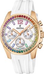Zegarek Festina Zegarek damski Festina F20611-2 biały. Białe zegarki damskie Festina. Za 738.00 zł.