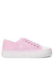 Beverly Hills Polo Club Trampki W-BHPC027M Różowy. Czerwone trampki i tenisówki damskie Beverly Hills Polo Club, bez wzorów, z materiału, bez zapięcia. Za 129.99 zł.