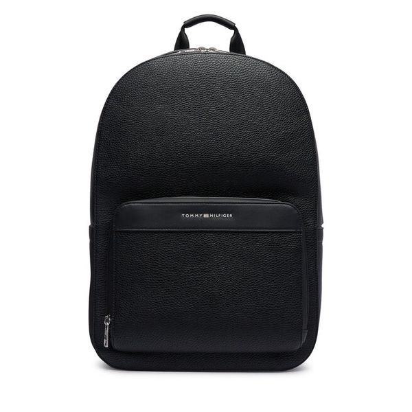 Plecak Tommy Hilfiger. Czarne plecaki męskie Tommy Hilfiger, bez wzorów, sportowe. Za 630.99 zł.