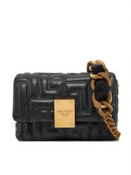 Balmain Torebka DN1BJ796LNQD Czarny. Czarne torebki do ręki damskie Balmain, bez wzorów, ze skóry, bez dodatków. Za 4,699.00 zł.