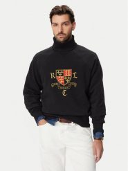 Polo Ralph Lauren Golf 710B28604001 Czarny Regular Fit. Czarne swetry męskie Polo Ralph Lauren, l, bez wzorów, z bawełny, bez kołnierzyka, bez ramiączek. Za 1,528.99 zł.