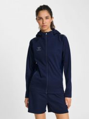 Damska bluza dresowa z kapturem Hummel Cima 2.0. Czarne bluzy damskie Hummel, l, bez wzorów, z dresówki, klasyczne, bez ramiączek, z kapturem. Za 338.90 zł.