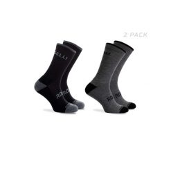 Termoaktywne skarpetki zimowe Rogelli MERINO 2 pary. Czarne skarpetki damskie Rogelli, bez wzorów. Za 79.00 zł.