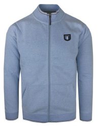 Wygodna Bluza Rozpinana - Pako Jeans - Niebieska. Niebieskie bluzy męskie Pako Jeans, l, bez wzorów, z bawełny, bez ramiączek, bez kaptura. Za 219.00 zł.
