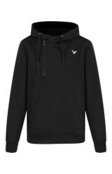 Bluza sportowa VICTOR V-23400 C. Czarne bluzy damskie Victor, xl, bez wzorów, z bawełny, sportowe, bez ramiączek, bez kaptura. Za 219.99 zł.