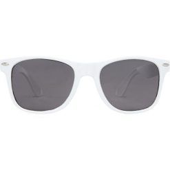 Okulary Przeciwsłoneczne Sun Ray RPET. Białe okulary przeciwsłoneczne damskie BULLET. Za 22.99 zł.
