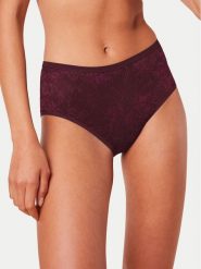 Triumph Figi klasyczne z wysokim stanem Amourette Charm 10216997 Bordowy. Czerwone majtki damskie Triumph, z syntetyku. Za 79.99 zł.