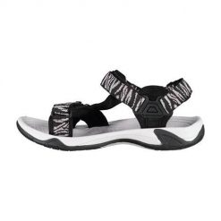 Buty do chodzenia damskie CMP Trail Hamal. Czarne obuwie trekkingowe damskie CMP, z materiału, bez zapięcia. Za 146.24 zł.