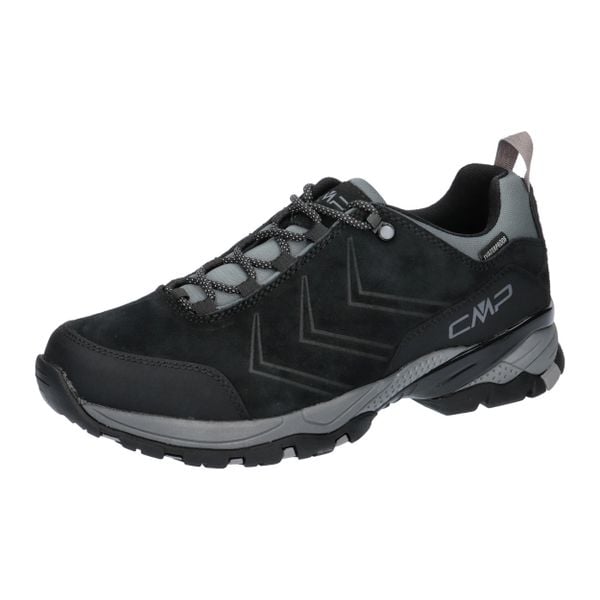 Buty męskie trekkingowe CMP Melnick. Czarne buty zimowe męskie CMP, na zimę, z materiału, bez zapięcia. Za 399.00 zł.